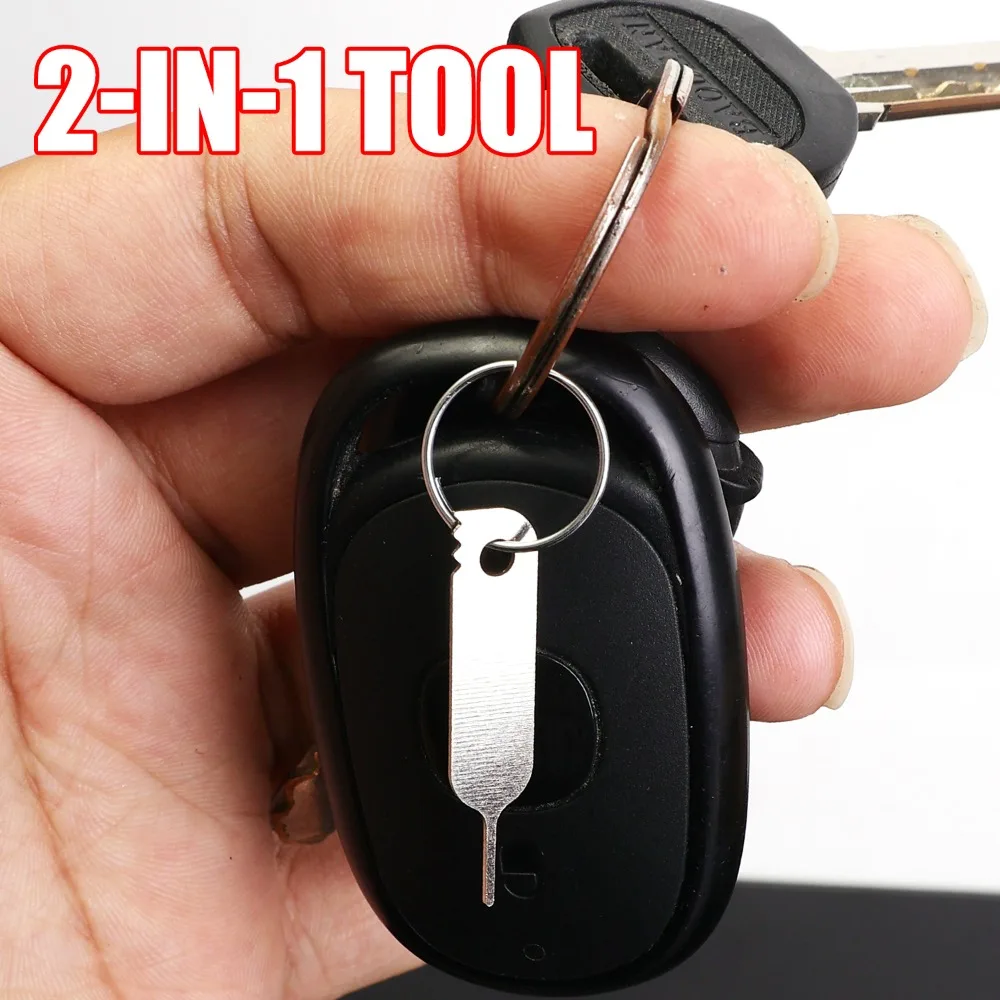 المعادن إخراج بطاقة Sim صينية متعددة أدوات معظم الهاتف المحمول فتح دبوس إبرة مفتاح أدوات آيفون 17 / سامسونج / آي باد للتسليم السريع #5