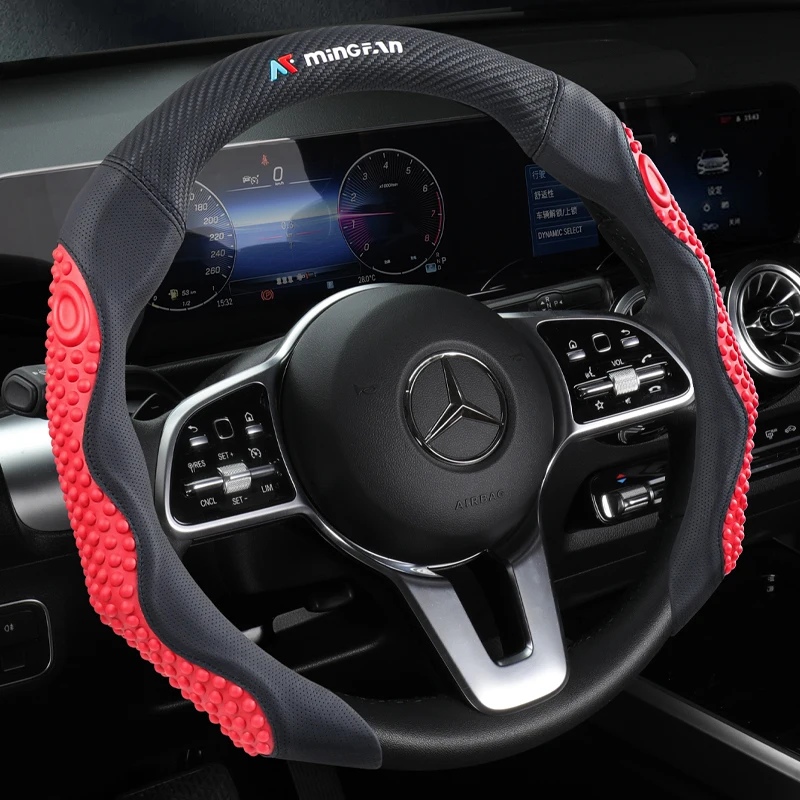 

Новинка 2025 года: Чехол на руль автомобиля MF28 в стиле кассеты с массажными элементами