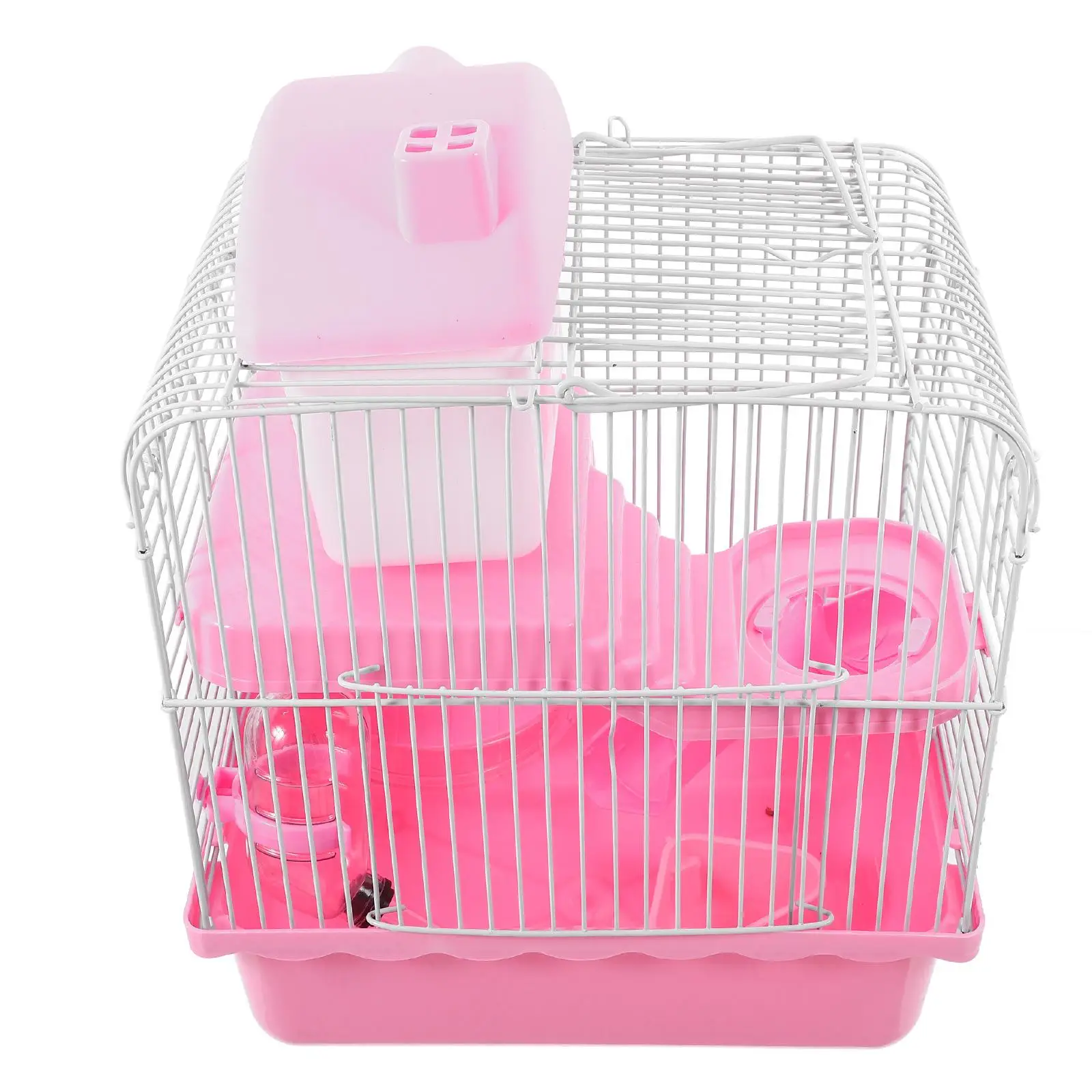 

Hamster Castle Cage Cages Double-layer Hideout Rat Large House Guinea Pig Pet Villa Dwarf Toy