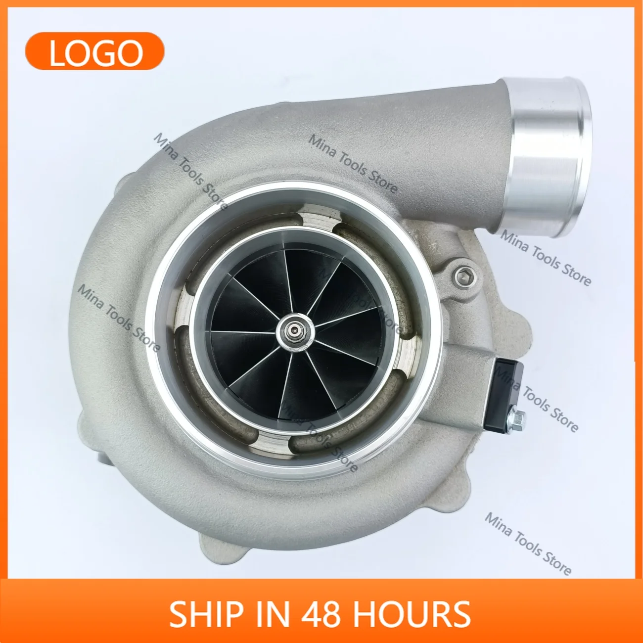 G35-1050 9b V-Band A/R 1.01 Ball Bearing Turbo Standard Rotation Performance Racing Universal Turbocharger 2.0L-5.5L