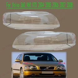 For Volvo S60 V60 xc60 V70 XC70 2004 2005 2006-2008 Car Headlight Cover Transparent Headlamp Shell Lens Replace Lampshade
