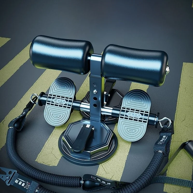 Variant: [classic upgrade] sit-ups with resistance rope - knight black