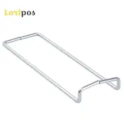 10pairs/lot Premintehdw Kitchen Cupboard Cabinet Door Plate Sample Board Holder Stock Display Rack Display Bracket Chrome Pole