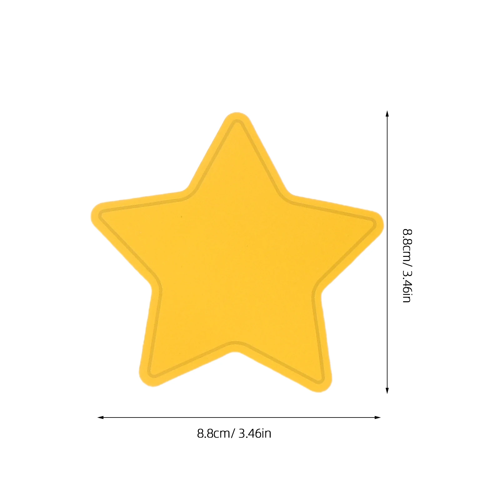 108 قطعة من زخارف لوحة الإعلانات على شكل نجمة، قطع ورق ملونة لجدار مكتب الفصل الدراسي، يوم الذكرى الرابع من يوليو