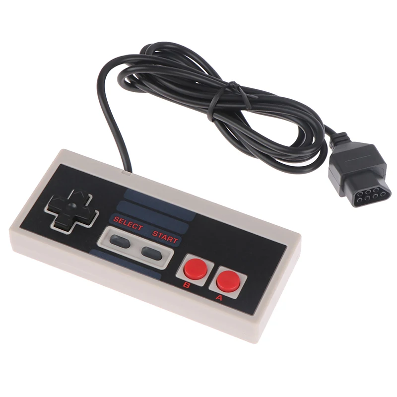 1 consola de juegos NES FC, mini juego, controlador de juegos retro de 8 bits y accesorios