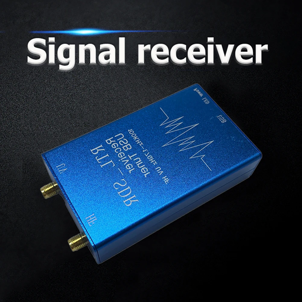 VHF UHF HF RTL SDR USB Tuner Receiver for Computer Android Phone AM FM Radio Communication Receiver with Antenna