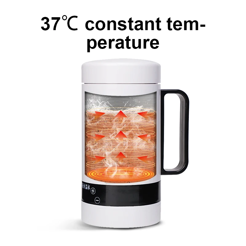 600ml Frozen Bovine Semen Thawing Cup, Pig Artificial Insemination Semen Collection and Insulation Cup, Car-mounted Thawing Cup