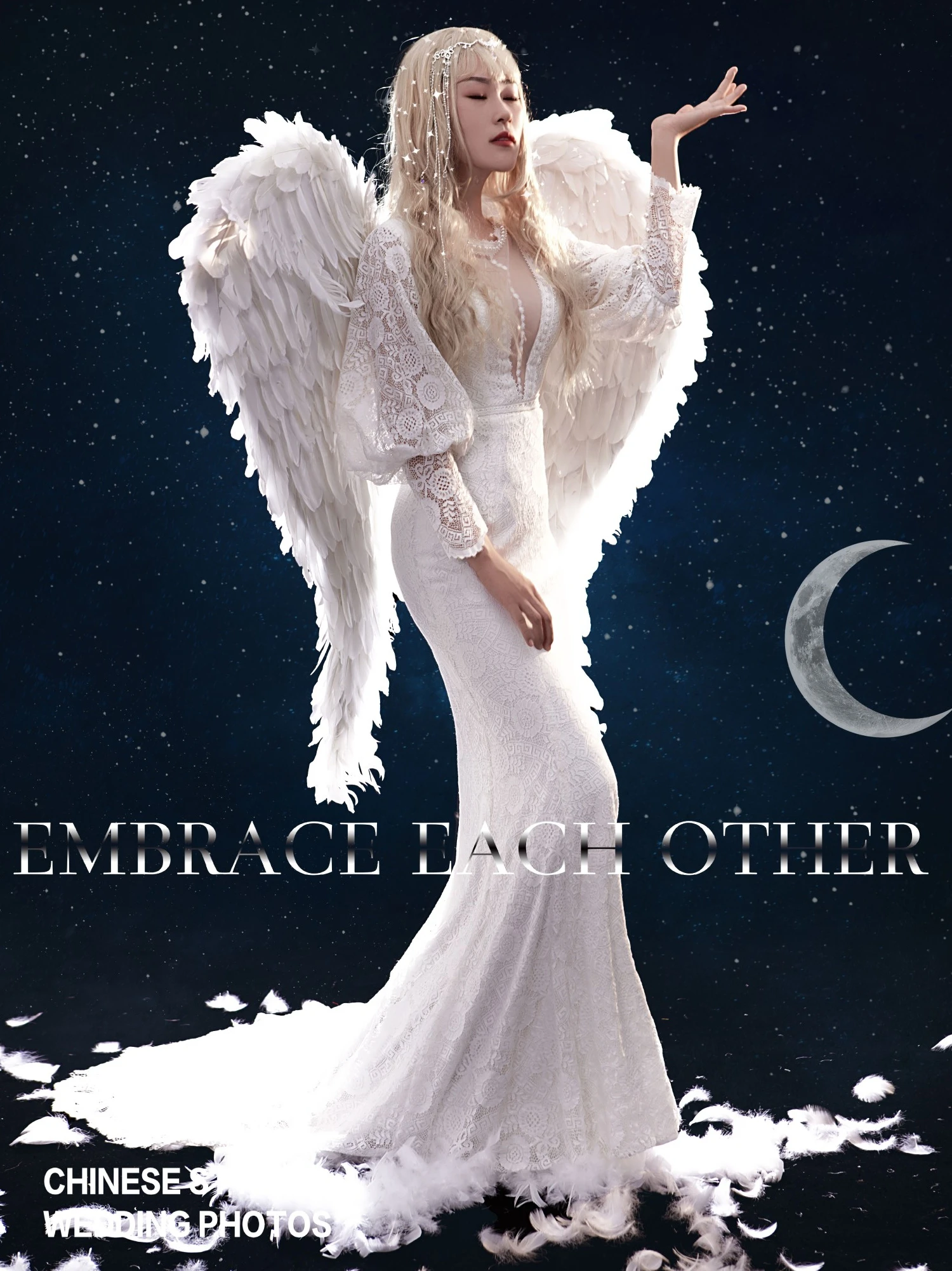

Dark Night Black Devil Photography Feather Wings Super Large Photo Performance Cosplay Bar Show Props