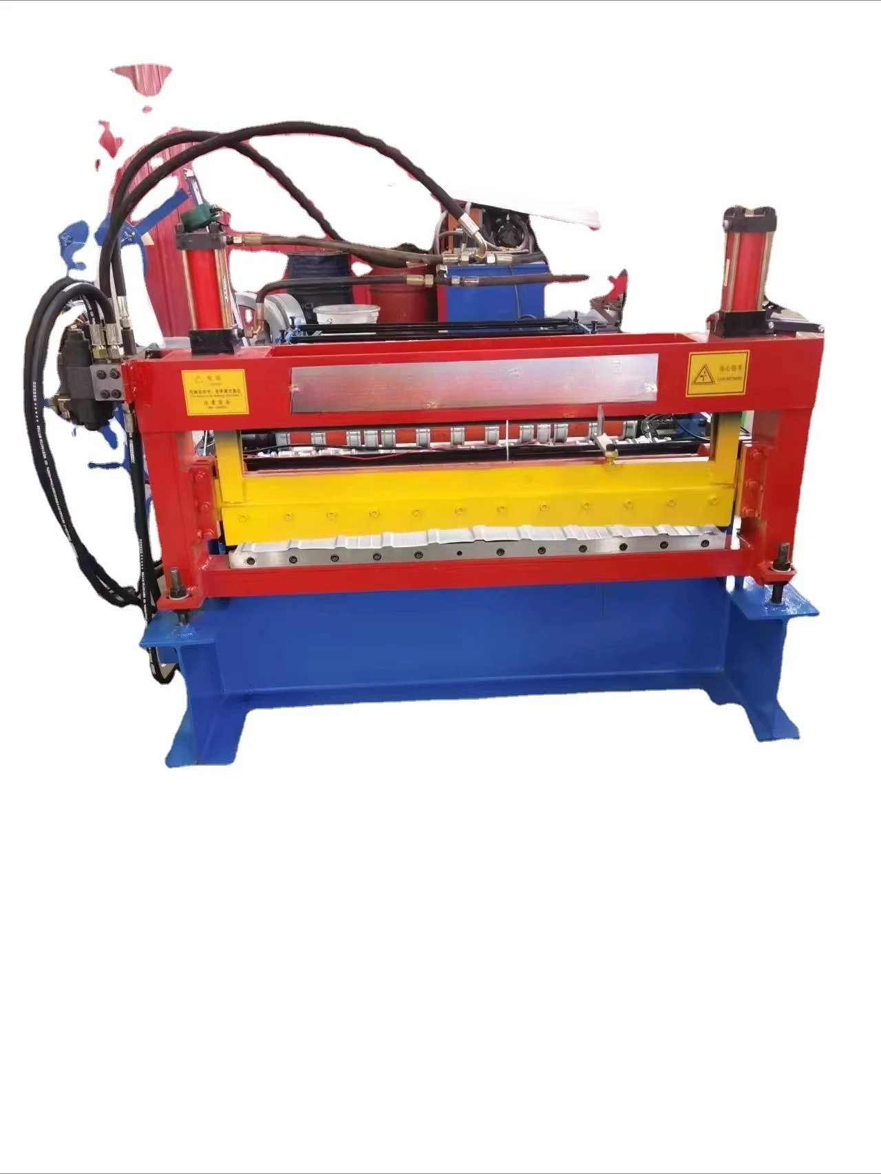 Fully Automatic CNC Galvanized Steel Base Plate Machine Automation and High-end Configuration Source Factory in China