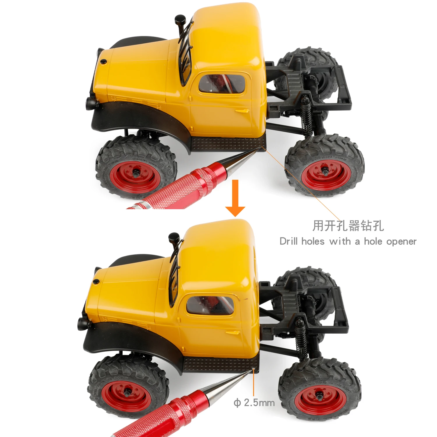 مقلد الزخرفية العمودي ماسورة العادم تعديل الملحقات ل 1/24 1/18 RC الزاحف سيارة مركبة يتم التحكم بها عن بُعد FMS FCX24 ترقية جزء