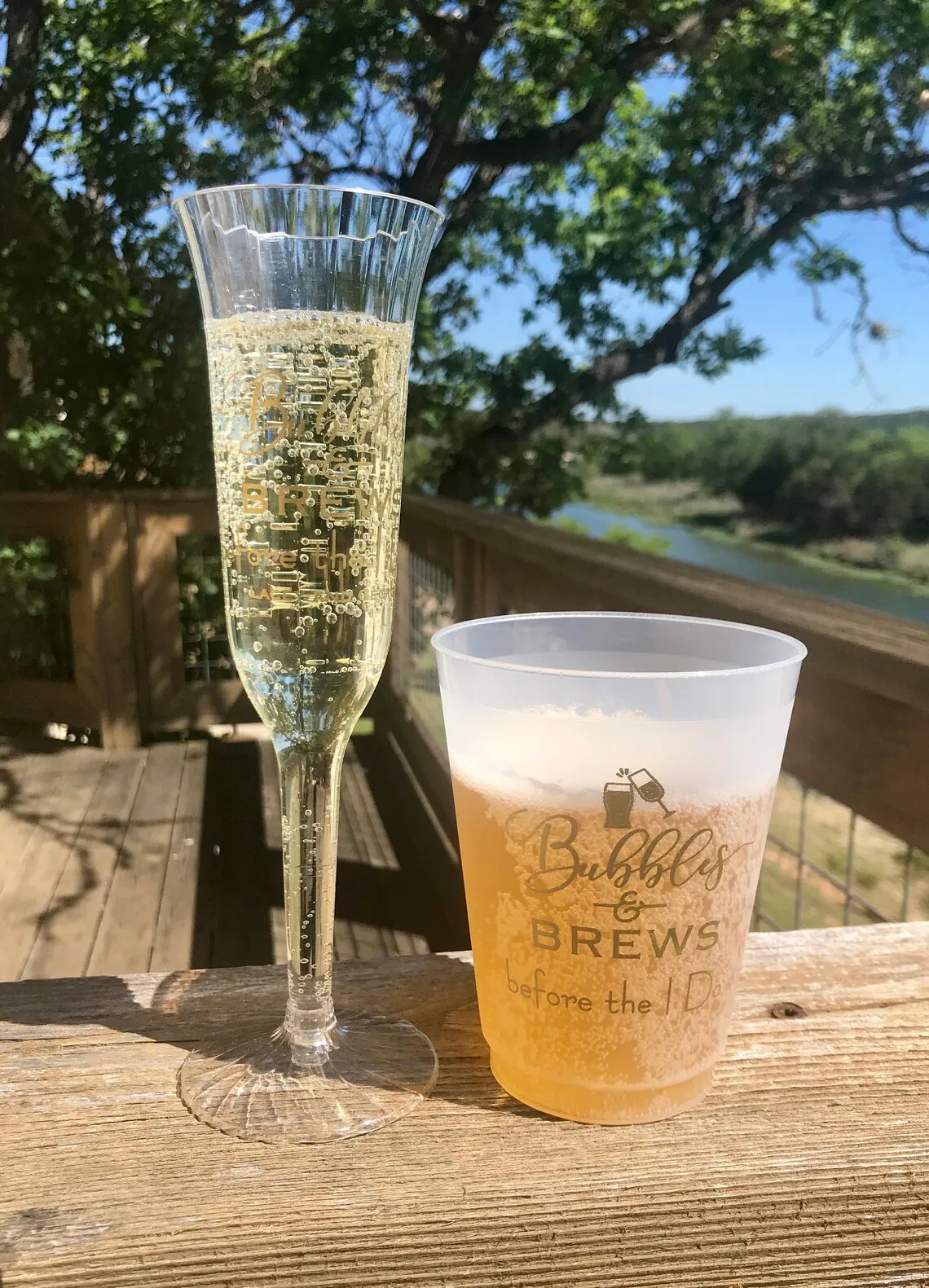 Personalized Shatterproof Cups, Monogrammed, Custom, Frosted, Frost Flex, Wedding Cups, Shower Cups, Bubbles and Brews, Couples