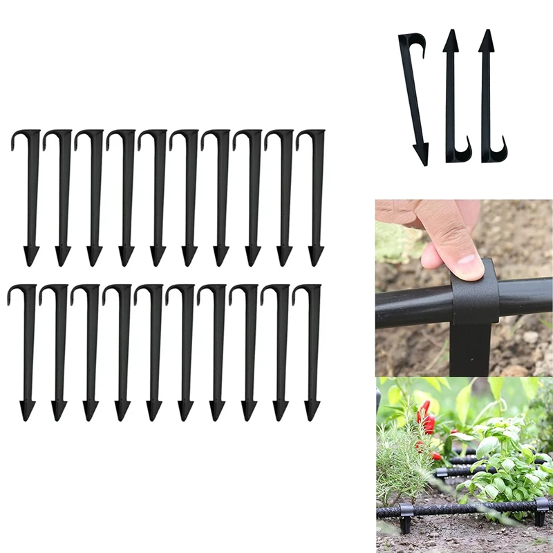 Ground Rod Fixed Rods, Garden Irrigation Hose Anchors, Fixed Pile Pipe Brackets, Pipe Brackets For Garden Easy To Use