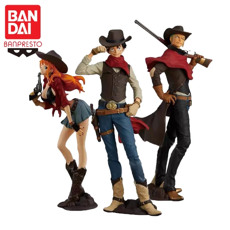 

in stock BANDAI Original BANPRESTO ONE PIECE Nami Zoro Luffy Treasure Cruise action figure Model Doll Brand New Boxed Garage