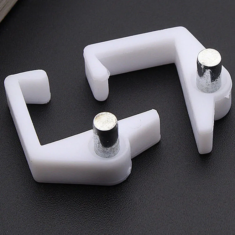 10PCS Shelf Support Studs Pegs Pins Plugs 5mm L-Shaped Cabinet Seperator Fixed Wooden Glass Layer Board Furniture Bracket Holder