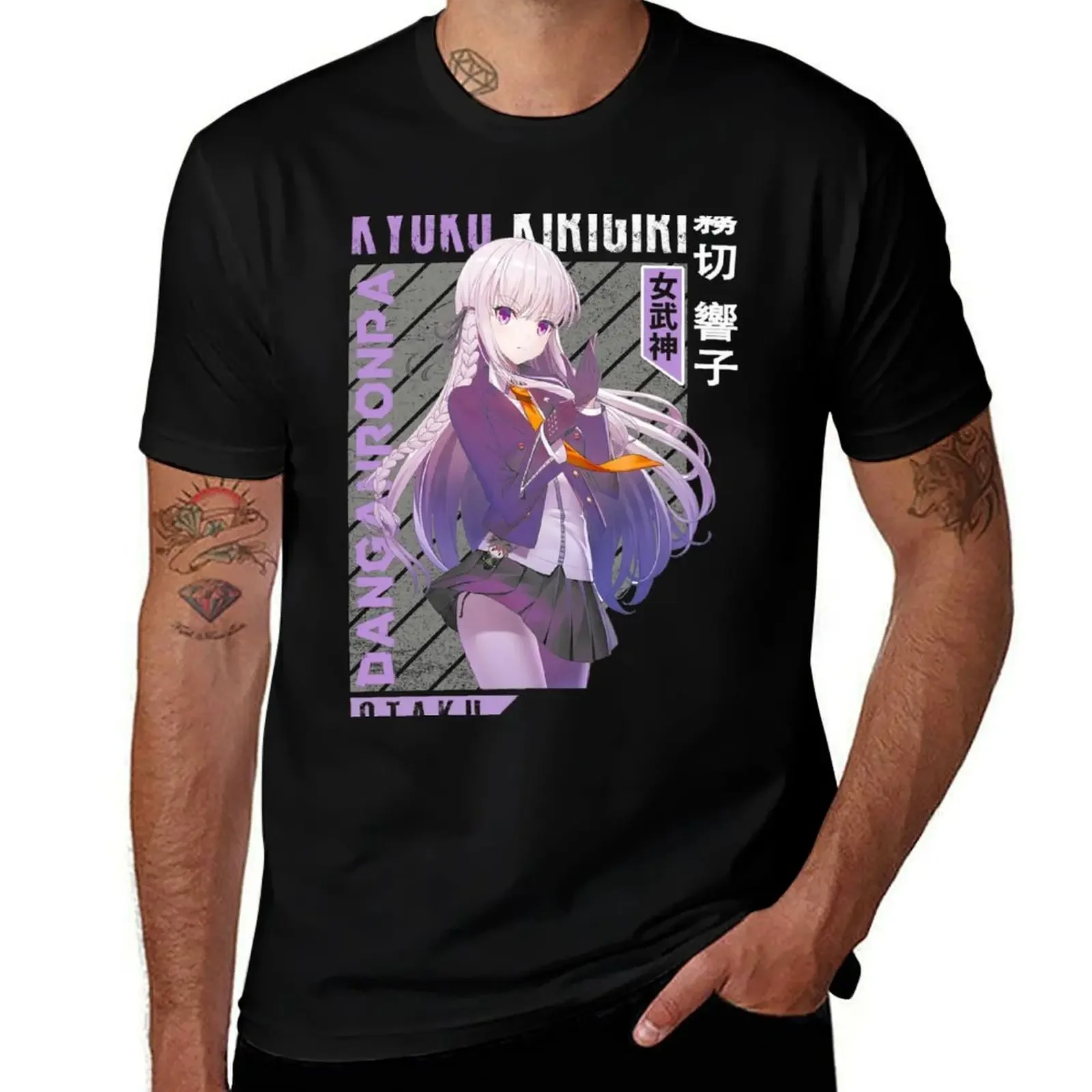 Kyoko Kirigiri T-Shirt customs design your own quick-drying rapper graphic tees summer top mens champion t shirts