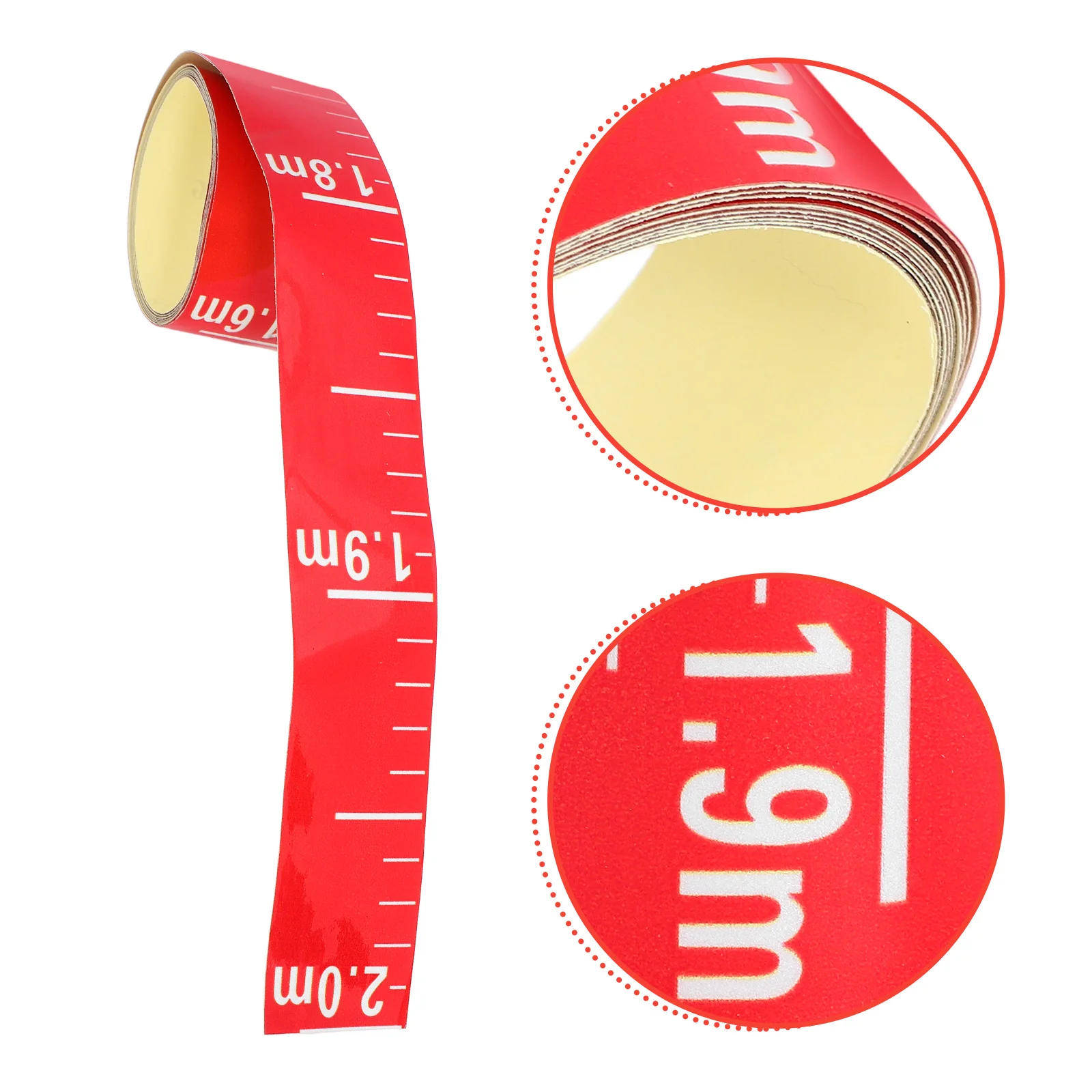 ملصق مستوى المياه مسطرة ألومنيوم عاكسة ذاتية اللصق مؤشر مستوى المياه ملصق للخزانات عاكسات لاصقة #3