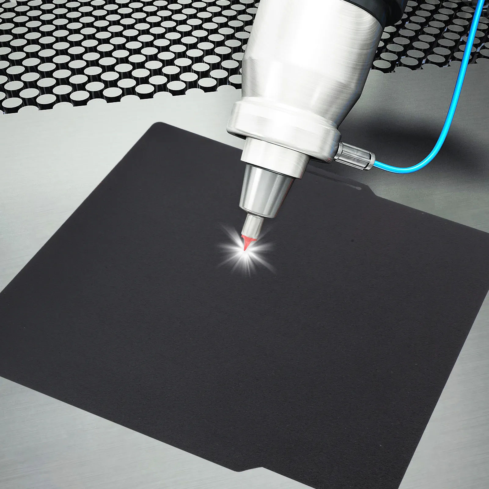 

Hot Bed Board 3D Printer Build Plate Metal Sheet Heated Bed Build Surface Replacement for Ender 3 Printing