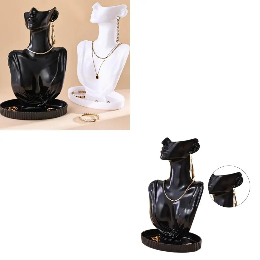 

Стильная стойка для демонстрации ювелирных изделий, манекен в форме ожерелья, органайзер, держатель для сережек