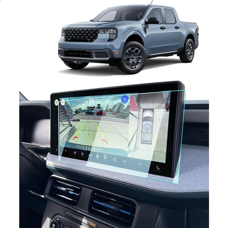 

2025 Ford Maverick Screen Protector For Maverick XL XLT Lobo Lariat Tremor 13.2 Inch Touchscreen 2025 Maverick Truck Accories N