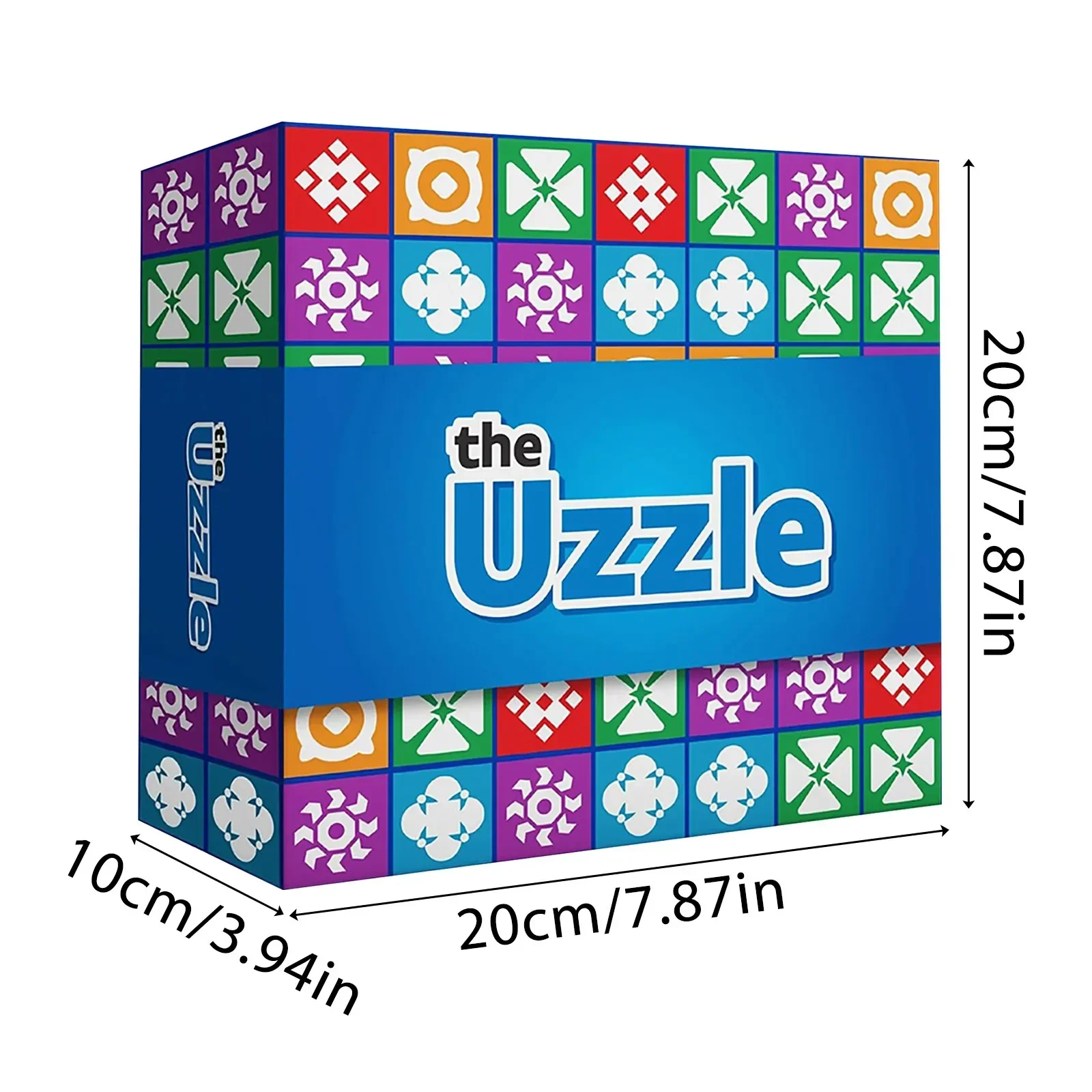 Uzzle Puzzle Logic Thinking Board Game Matching Blockwork Bundle Fast Paced Puzzle Games Parent Child Interactive Birthday Gift