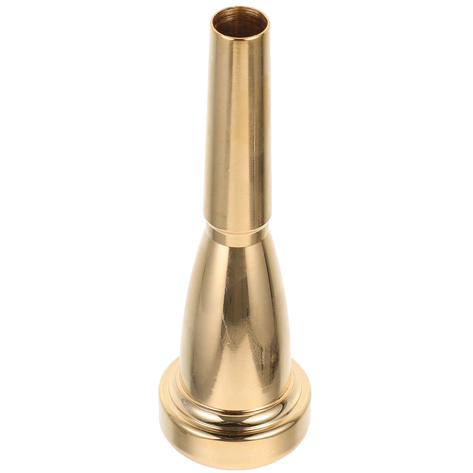 

Trumpet Mouthpiece White Copper Finish For Wind Instrument Replacement Metal Mouthpiece Accessory Trumpet Supplies