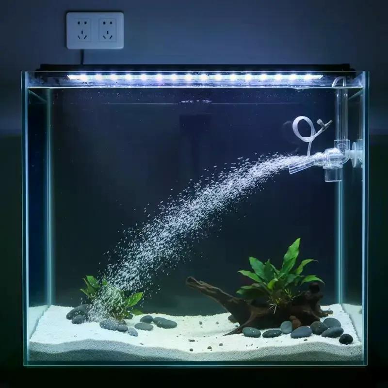 Acrylic Fish Tank Duckbill Nozzle Adjustable Aquarium Filter Pump Rotating Water Outlet Return Pipe Connector Plumbing Fitting