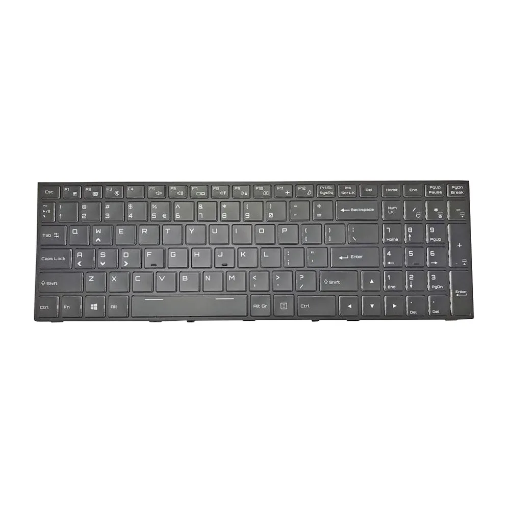 

Laptop With Backlit Keyboard For 한성컴퓨터 For Hansung X56K X76K English US Black With Black Frame New