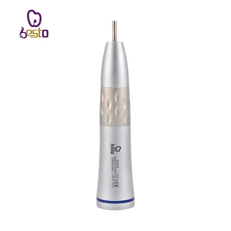 

den tal 1:1 Surgical Handpiece Internal Spray Straight Handpiece Stainless Steel Low Speed Contra Angle with E-Type Connector