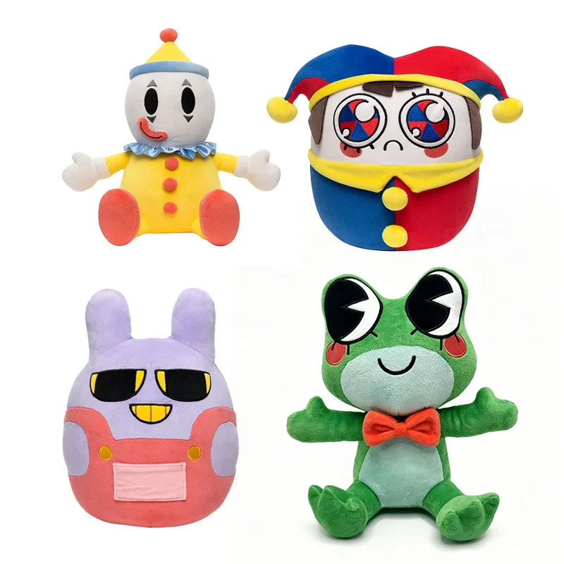 New 40 Styles The Amazing Digital Plush Toys Amazing Circus Clown Rabbit Plush Dolls Periphery Stuffed Toys Fnas Adults Gift
