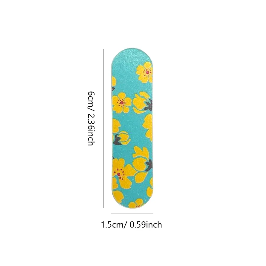 10Pcs Disposable Double Sided Nail Files Emery Boards Travel Size Portable Pedicure Manicure Nail Care