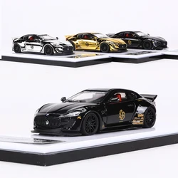 Модель автомобиля Maserati GT HKM 1:64, широкоугольный корпус, коллекция литых под давлением моделей автомобилей из искусственного сплава