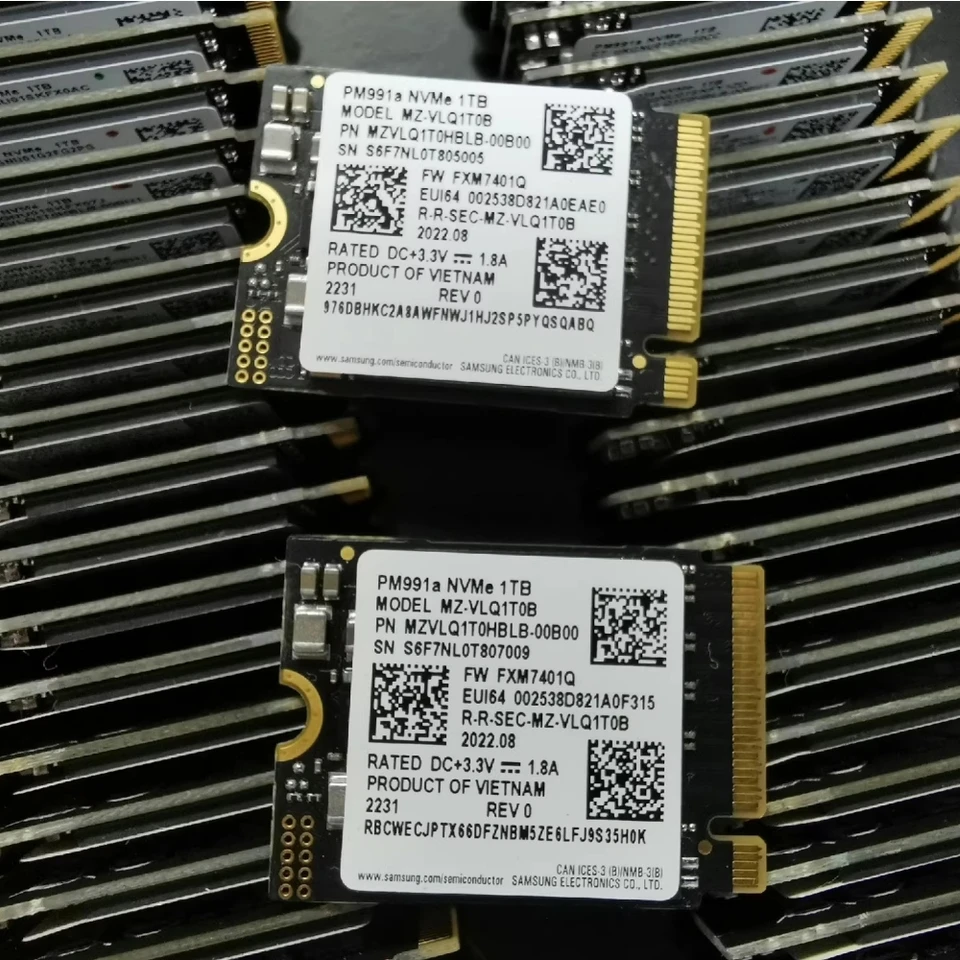 SSD PM991a 256GB 512GB 1TB PCIe 3.0x4 NVME 2280 PM991 128GB M.2