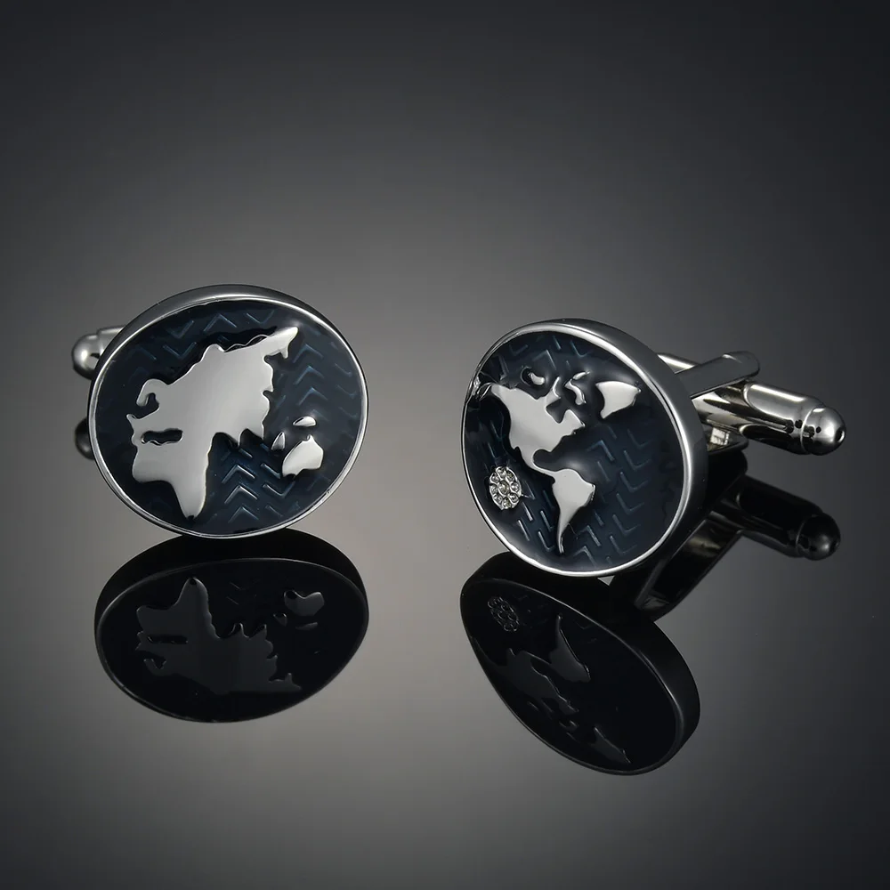 Light luxury shirt cufflink men's shirt cuff nail French animal button custom formal dress wedding bridegroom suit sleeve