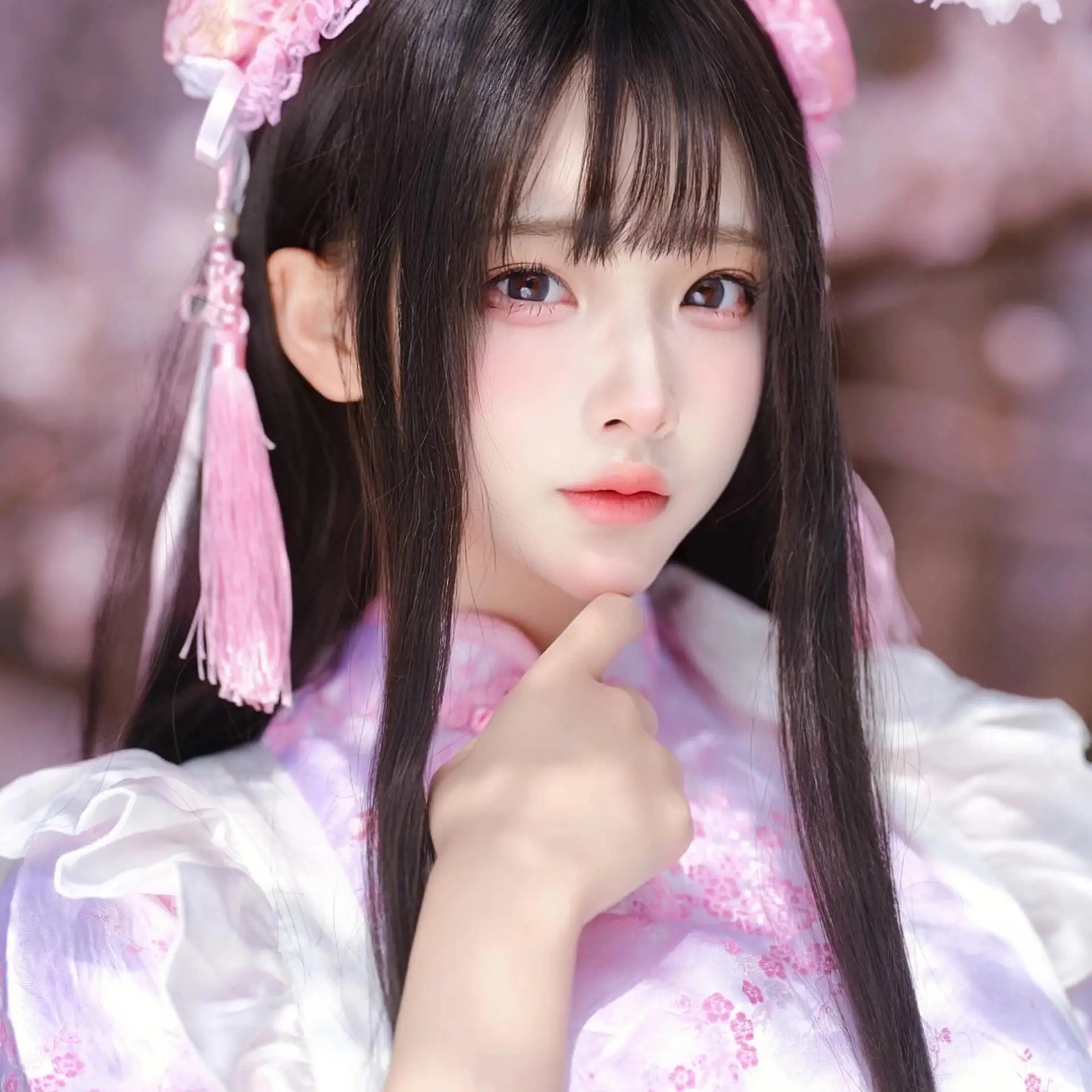 فستان تشيونغسام صيني، زي تنكري للهالوين وعيد الميلاد، زي خادمة ناعم للفتيات، زي يومي بأكمام قصيرة من مواد أخرى #1