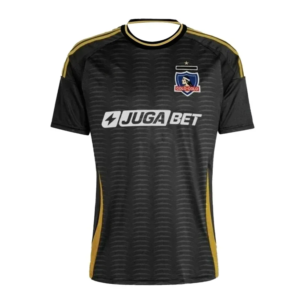 Camiseta de Fútbol Colo Colo 2026, Nueva, de Manga Corta, Moderna y a la Moda, para Hombre y Mujer, Talla Extra Grande, Transpirable