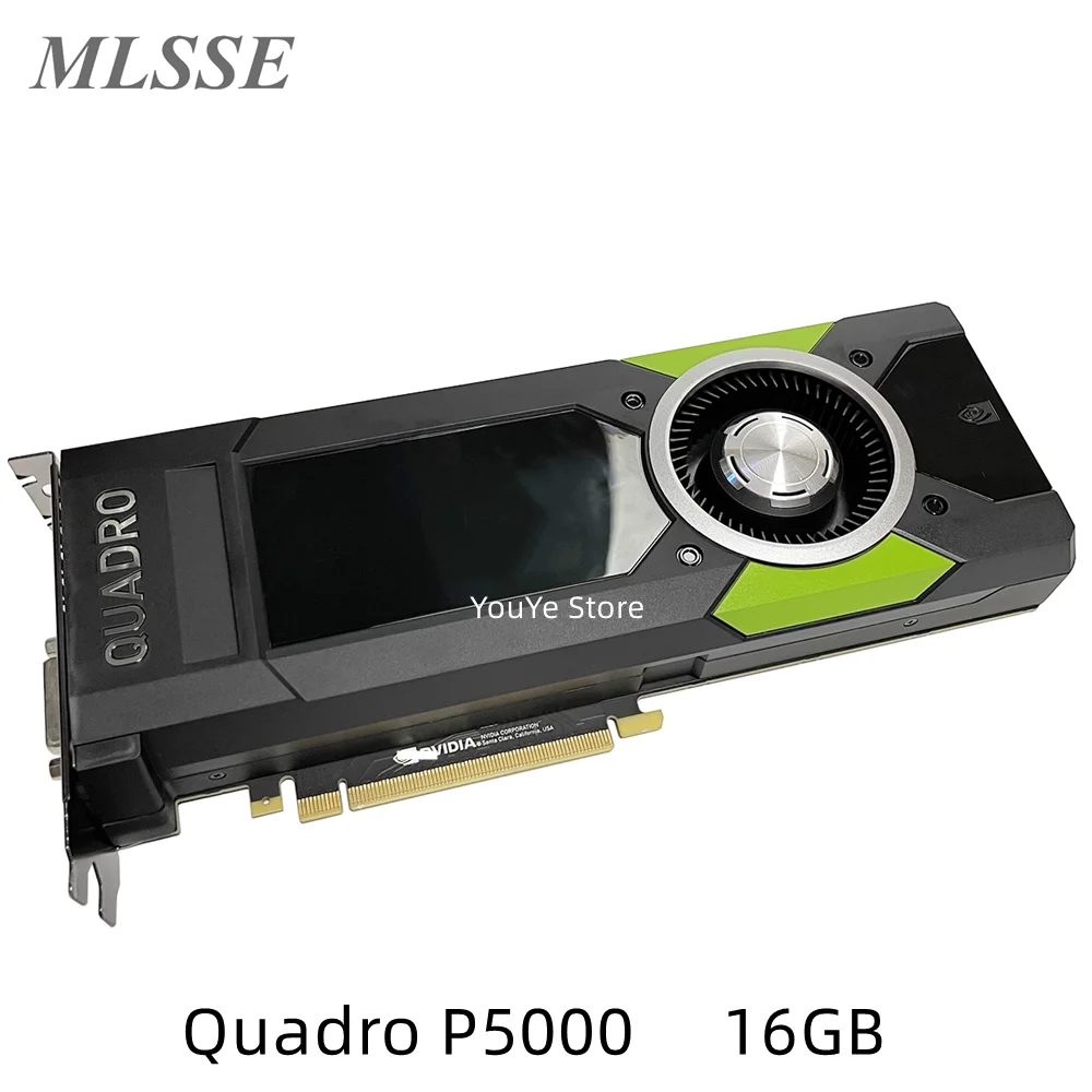 Original For NVIDIA Quadro P5000 16GB Professional Graphics Card 4K Video Editing 3D Modeling Video Card Fast ship