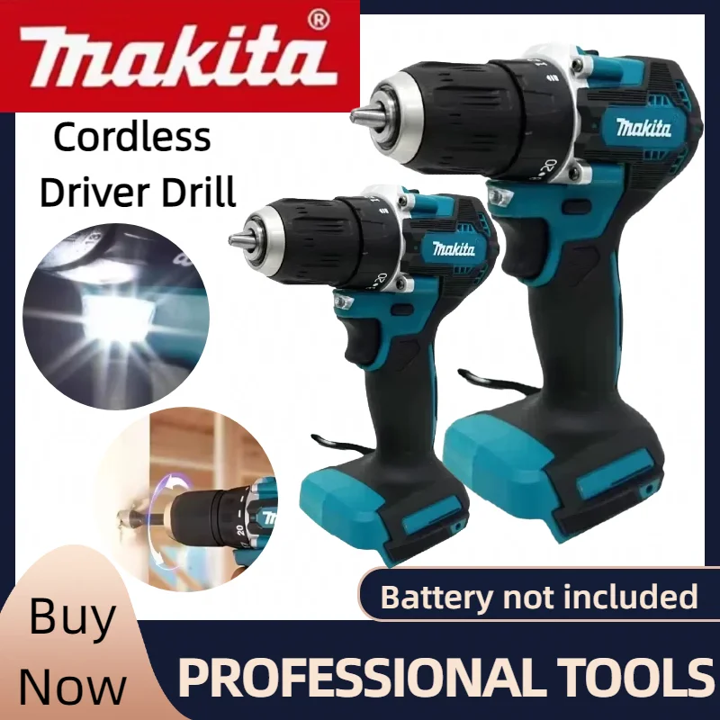 

Аккумуляторная бесщеточная дрель-шуруповерт Makita DDF487, компактная, 18В, с высоким крутящим моментом, LXT, с регулируемой скоростью, электроинструмент с бесщеточным двигателем