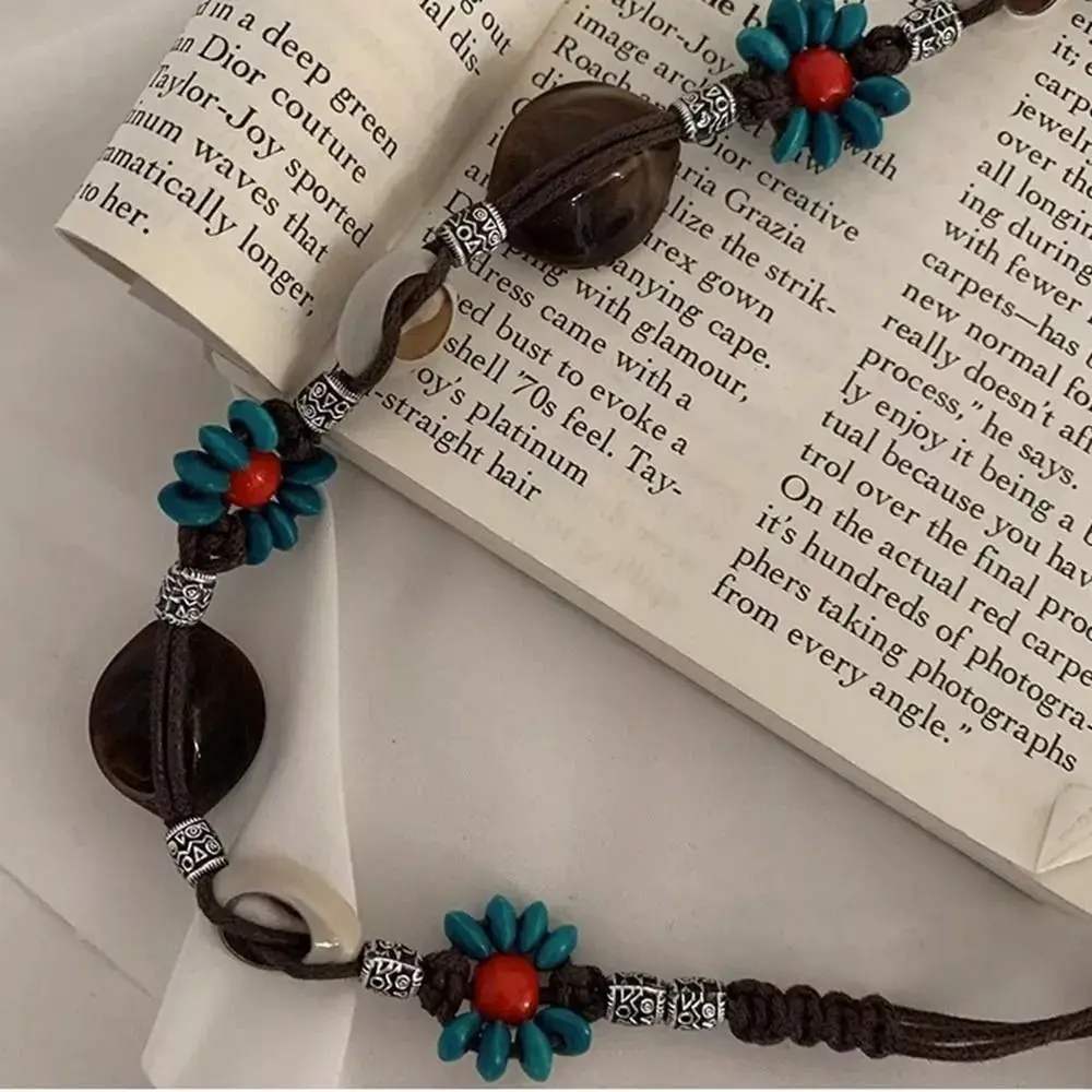 トレンディな合金ウエストチェーンロープ調節可能なフラワーボヘミアンベルト蝶タッセルヴィンテージボヘミアンベルト夏のビーチアクセサリー