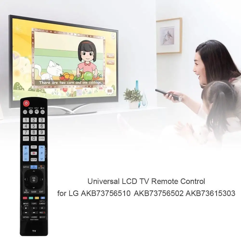 Universal LCD TV Remote Controller For AKB73756504 AKB73756510 AKB73756502 Smart Remote Control Replacement Home Accessories