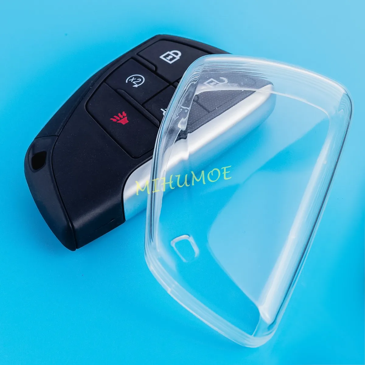 Funda protectora transparente para mando a distancia de coche, funda protectora para Buick Envision Chevy Tahoe Suburban Colorado Traverse GMC Yukon Canyon