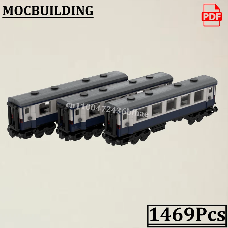 Wagon Cars Blocks Model Railway Vehicle Display Train Car Bricks MOCBUILDING Creative Construction Bricks Toys Gift