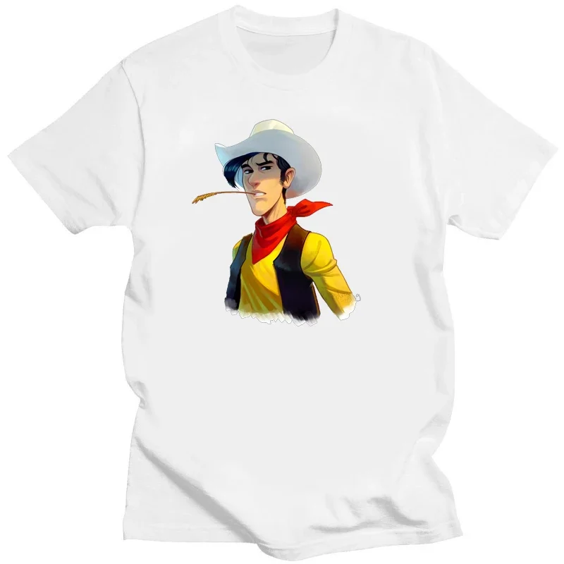 Men and Women Swift Casual Versatile Crew Neck Trend Tee Casual Dalton Brothers Lucky Luke Comics Essential Tshirt harajuku