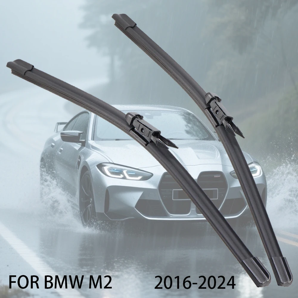 Auto Wischer Klinge Für BMW M2 (F87 G87) 2016-2024 Windschutzscheibe Gummi Refill Frontscheibe Wischer Auto Zubehör