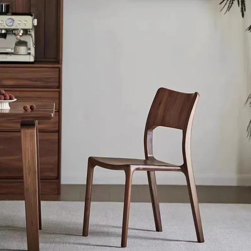 

Italian Design Nordic Dining Chairs Accent Restaurant Wooden Kitchen Dining Chairs Office Luxury Home Furniture Cadeiras LLDC