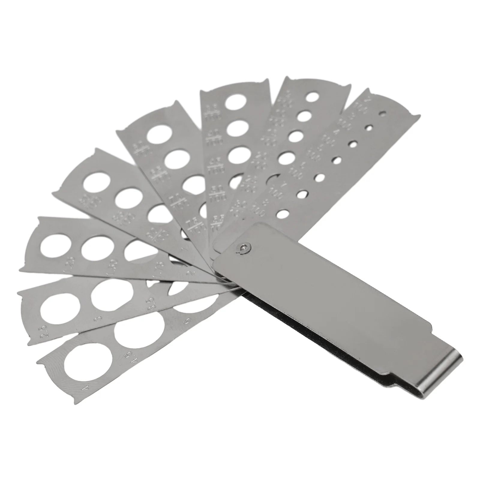 Folding Fan Shape Tool Jewelry Measuring Tool Jewelry Making Economical And Practical Jewelry Accessory Size Measure Tool