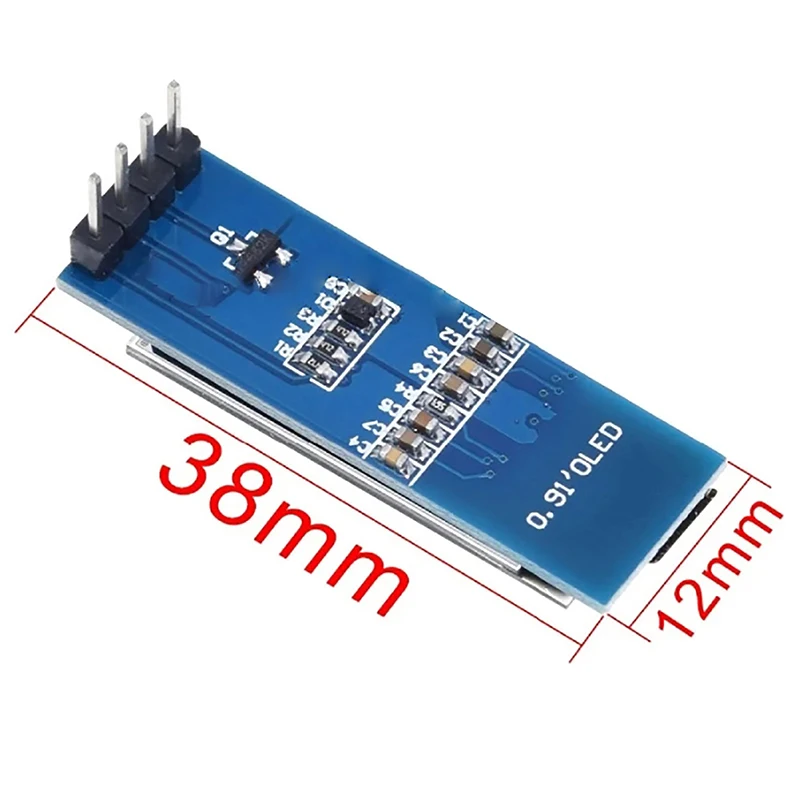 0.91 inch OLED Module White/Blue OLED 128X32 OLED LCD LED Display Module 0.91" IIC Communicate For Arduino ROHS Certification