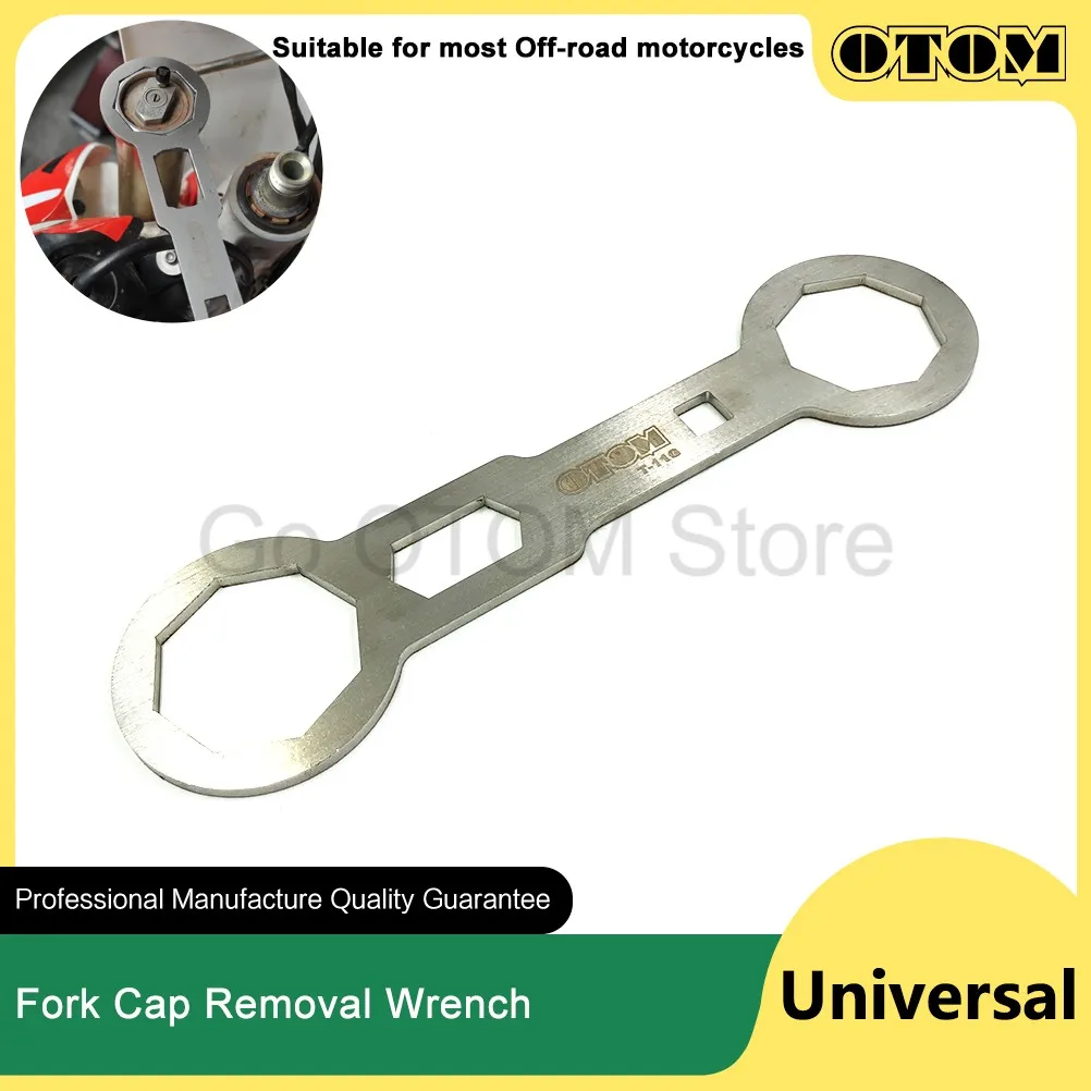 Motorcycle Universal Fork Cap Wrench Front Shock Absorber Remove Repair Spanner Tool For KTM HUSQVARNA GASGAS HONDA YAMAHA KEWS