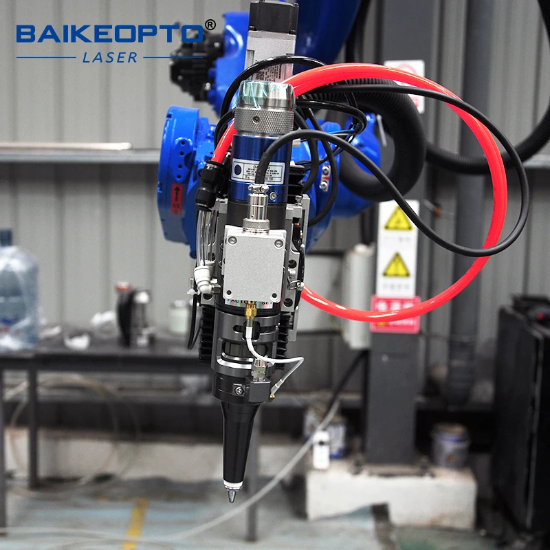 6000W High-Power 3D Yaskawa 6 Aixs Robot Laser Cutting Machine for Helmet High Speed & Precision 3D Laser Cutter