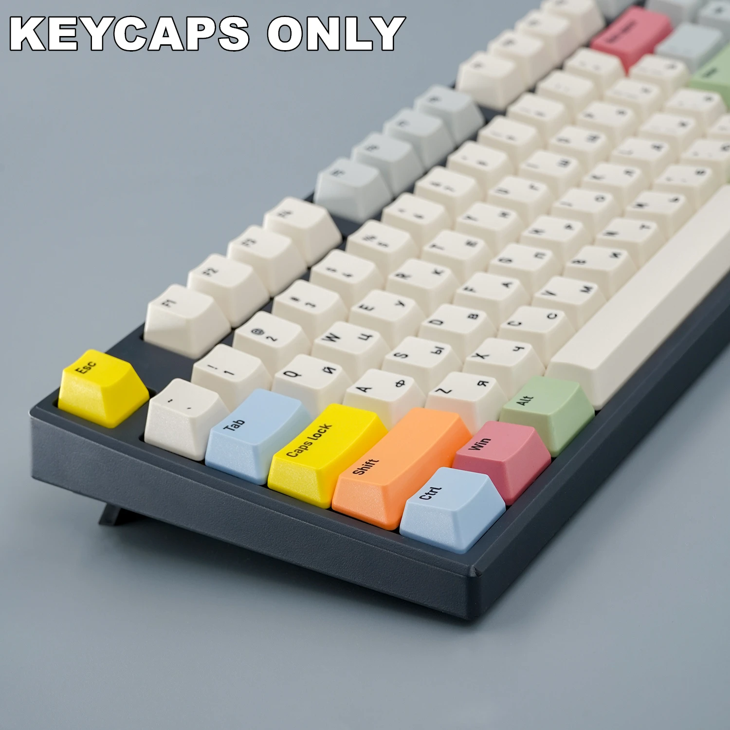 127 teclas coreano lona pbt keycaps oem perfil corante-sublimado lendas keycap conjunto para mx cereja switch kit de teclado mecânico