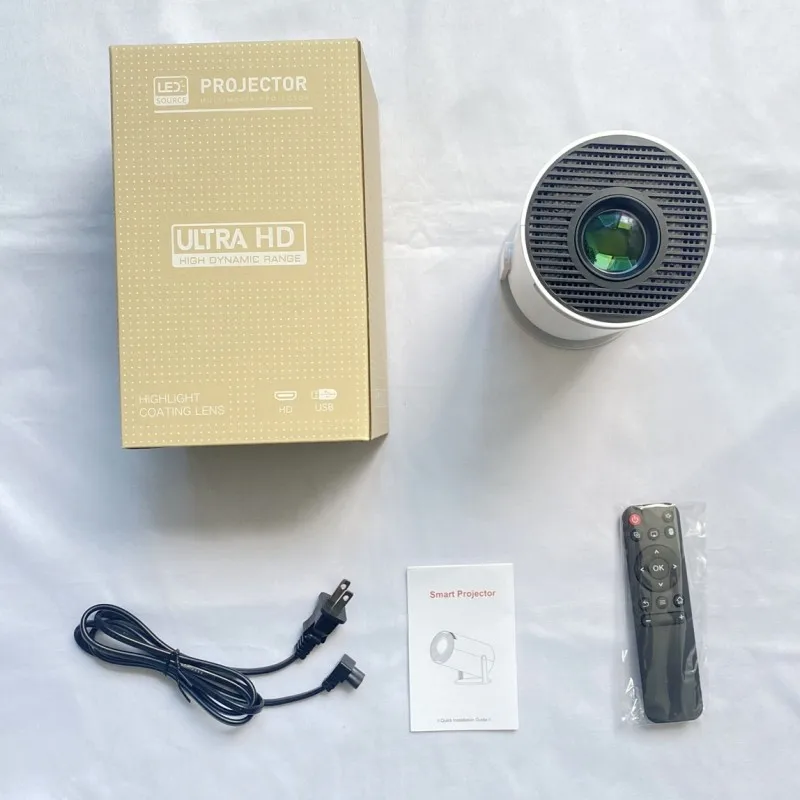 2024 HY300 Pro مصدر إدخال جهاز العرض 4K Android 11 6 BT5.0 جهاز عرض محمول للمسرح المنزلي #4